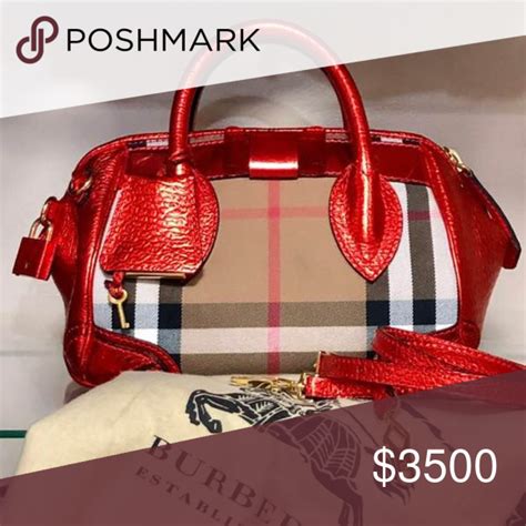 burberry prorsum metallic skit|VERY RARE Burberry Prorsum* Limited Edition Red Metallic .